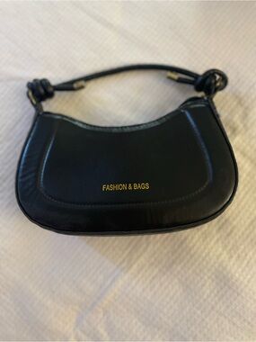 Black Shoulder Hobo Bag